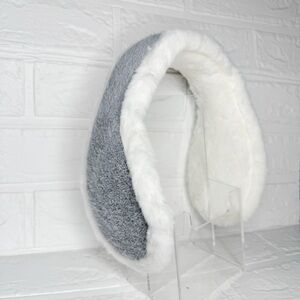 New Kids Winter Earmuff , Grey, Soft Warm Plush Ear Covers for Children